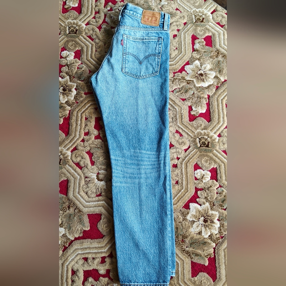 RARE WHITE OAK CONE DENIM LEVI 501 SKINNY JEANS 27